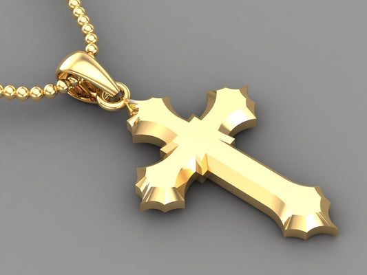 Gold Cross Necklace