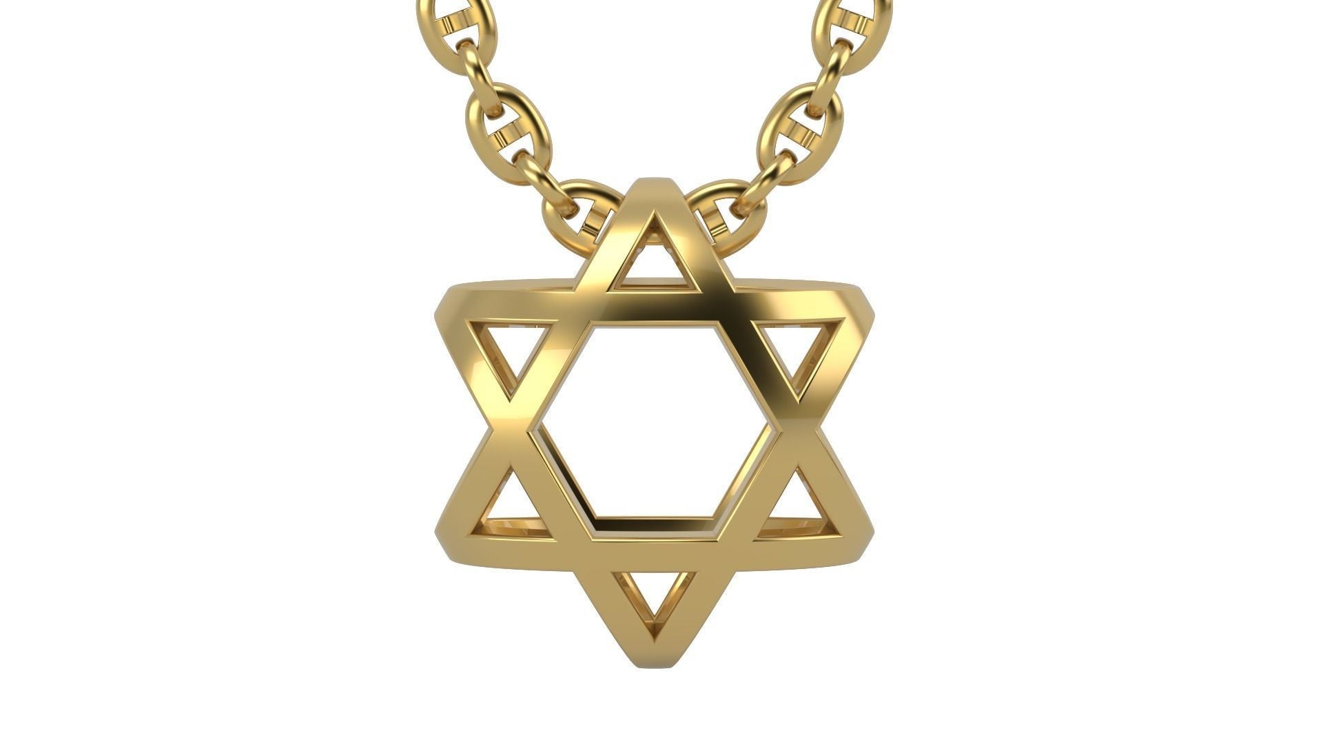 Star of David Necklace
