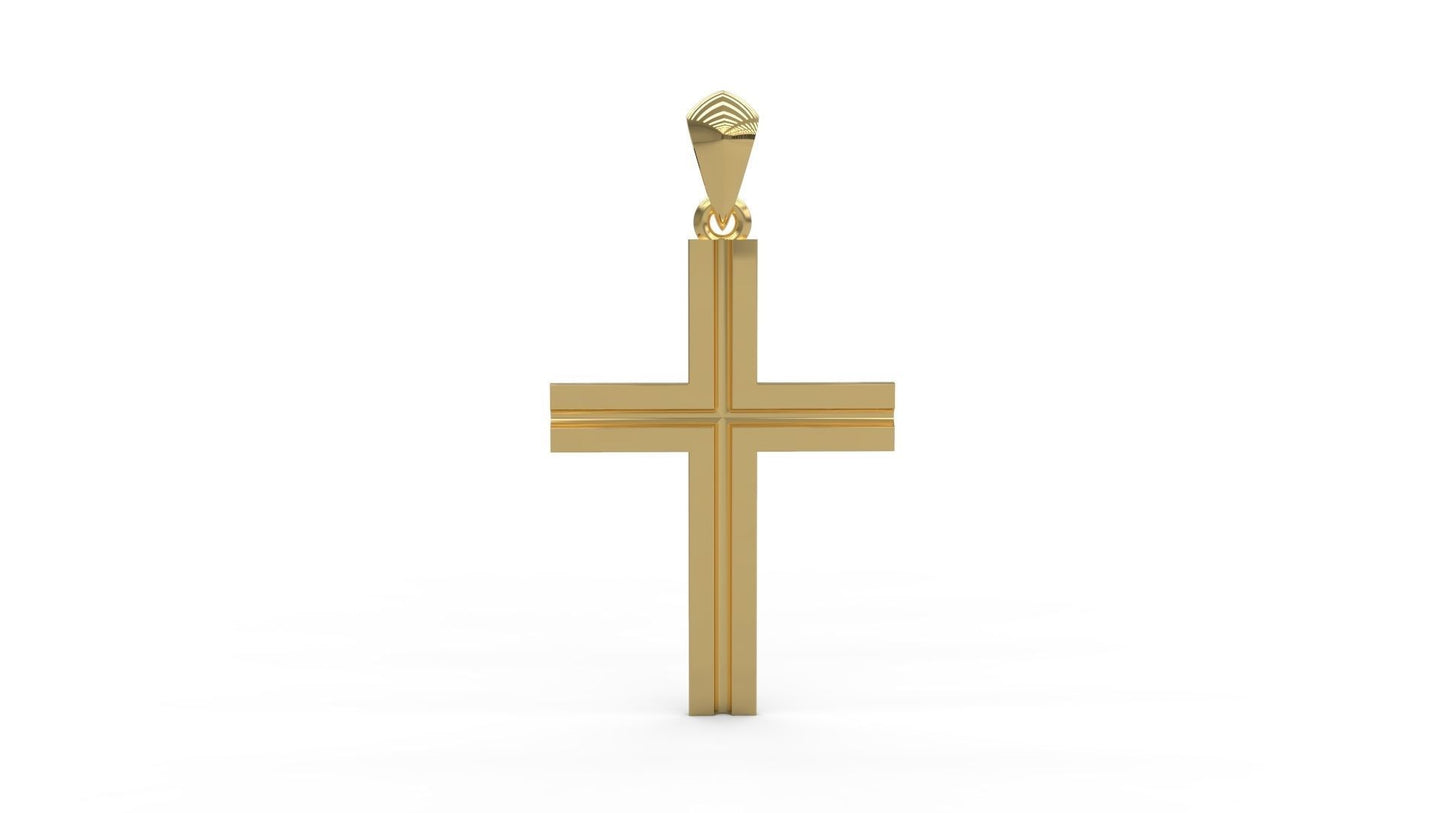 Gold Cross Necklace
