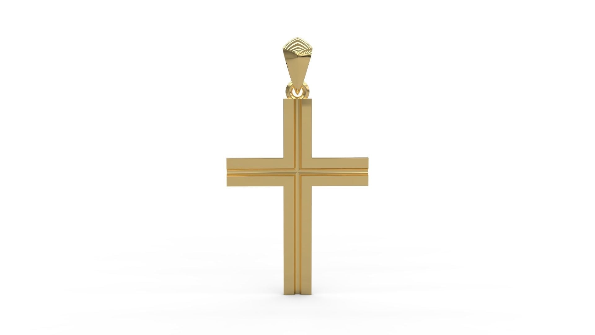 Gold Cross Necklace