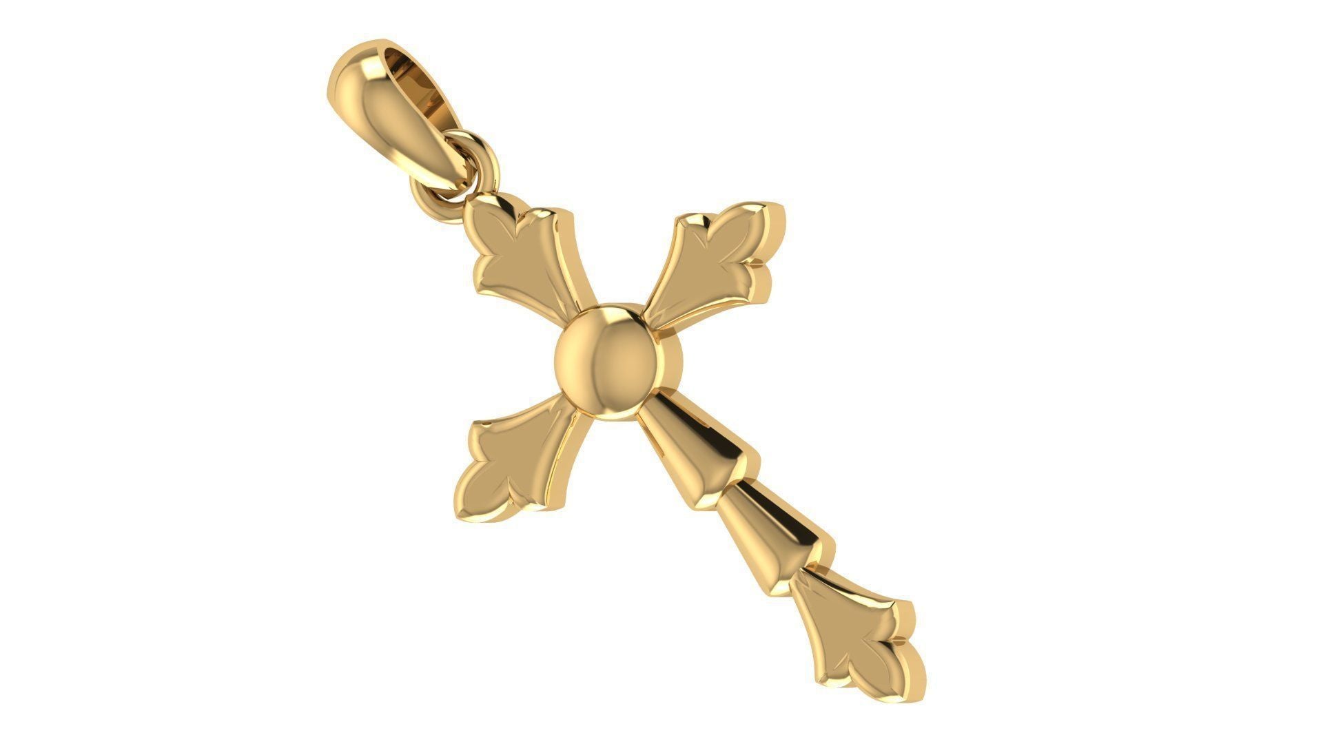 Gold Cross Necklace