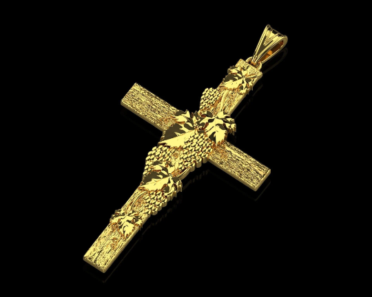 Gold Cross Pendant