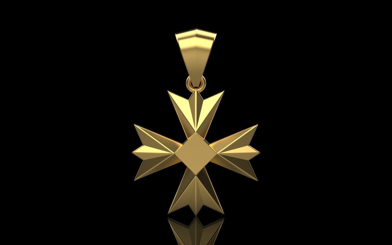 Unisex Cross Necklace
