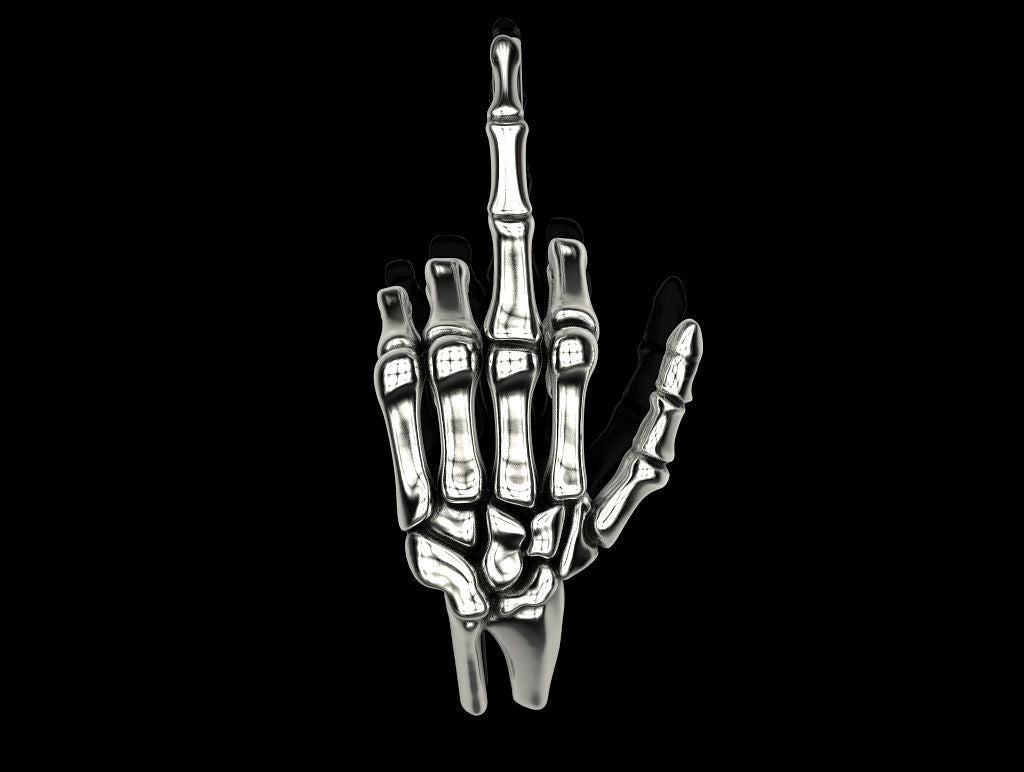 Skeleton Hand Pendant