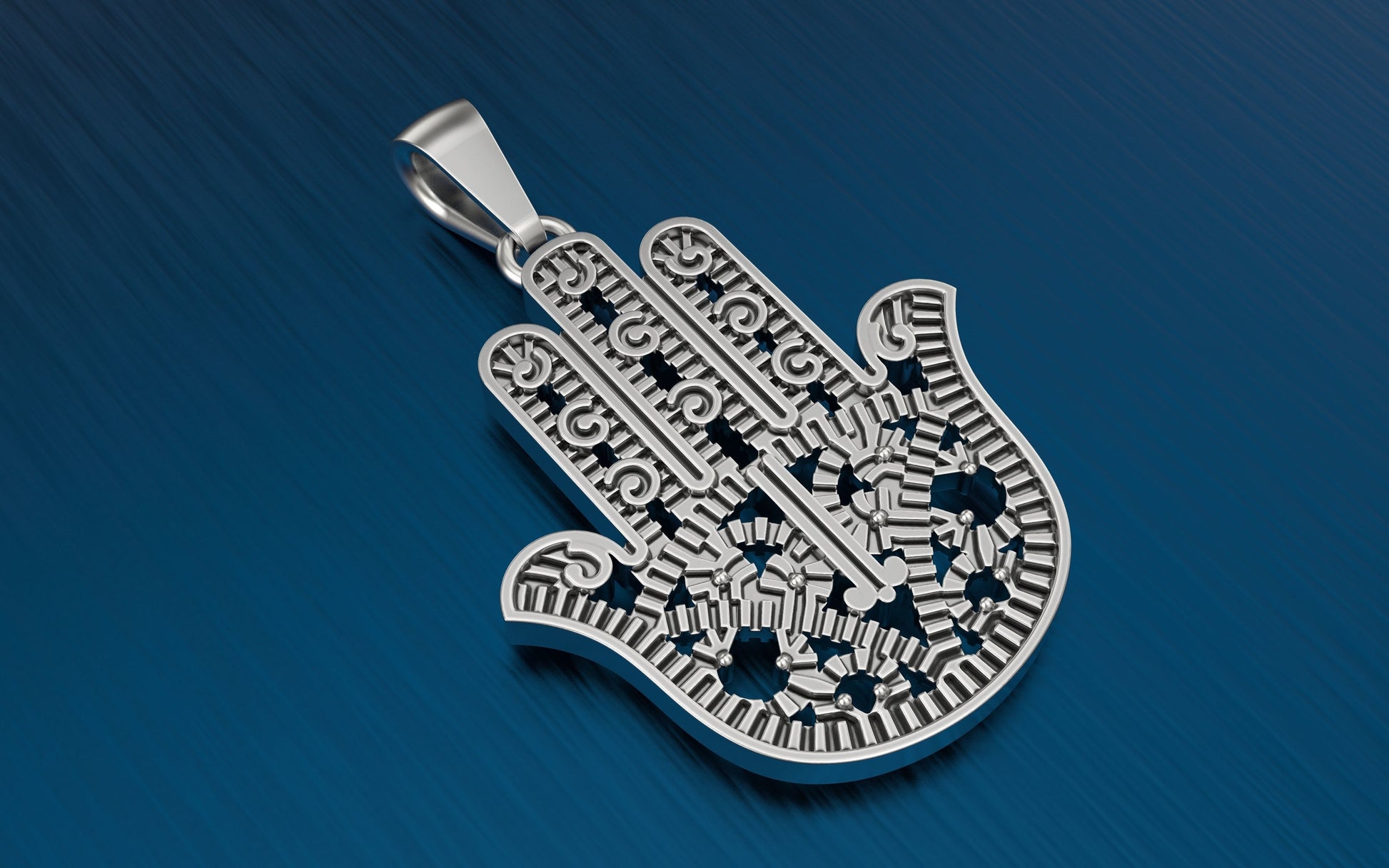 Silver Religious Pendant