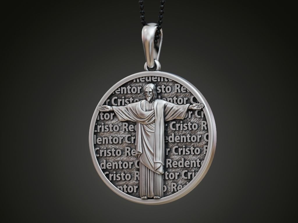 Jesus Redeemer Pendant