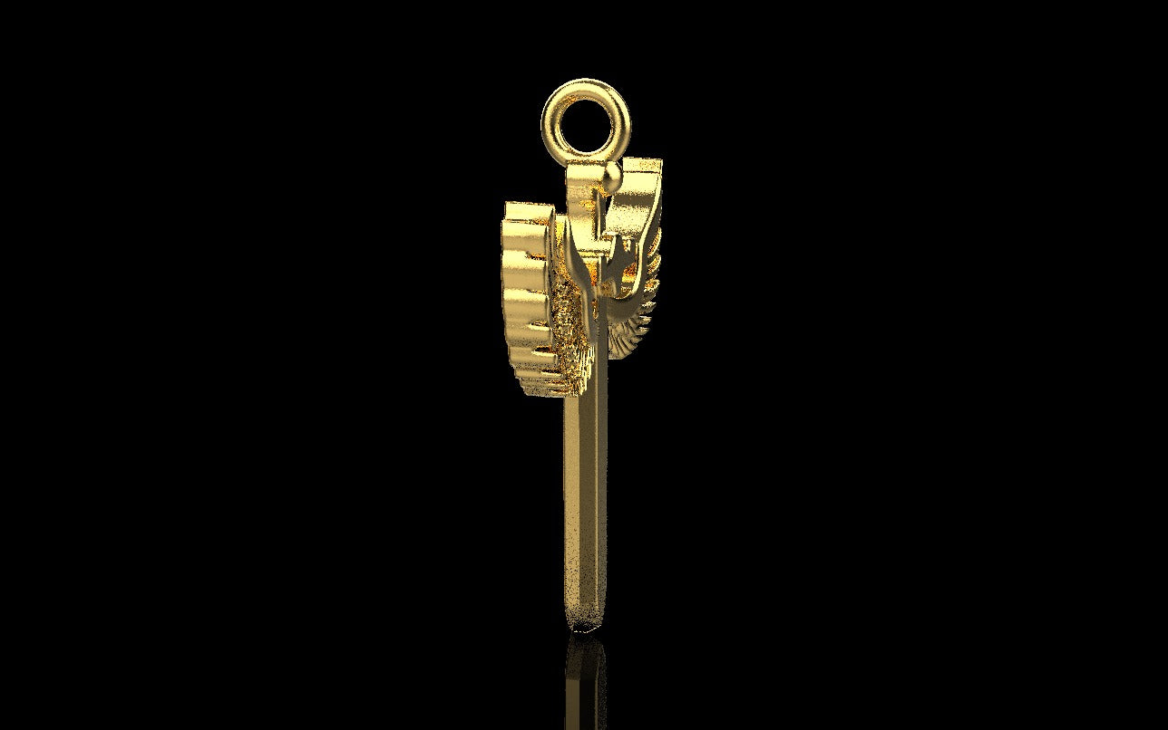 14k gold pendant