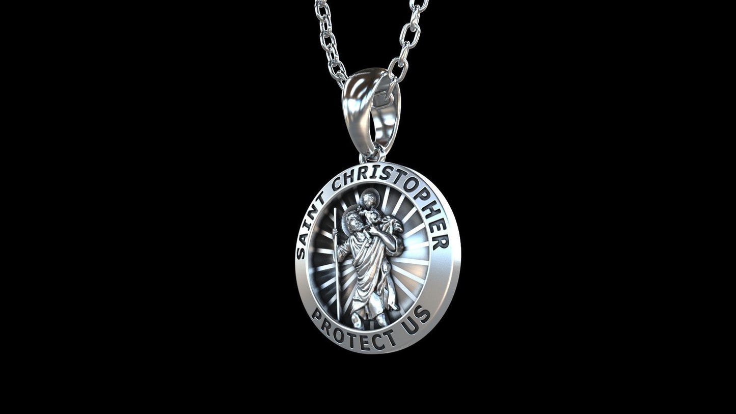Christopher Protect us Pendant
