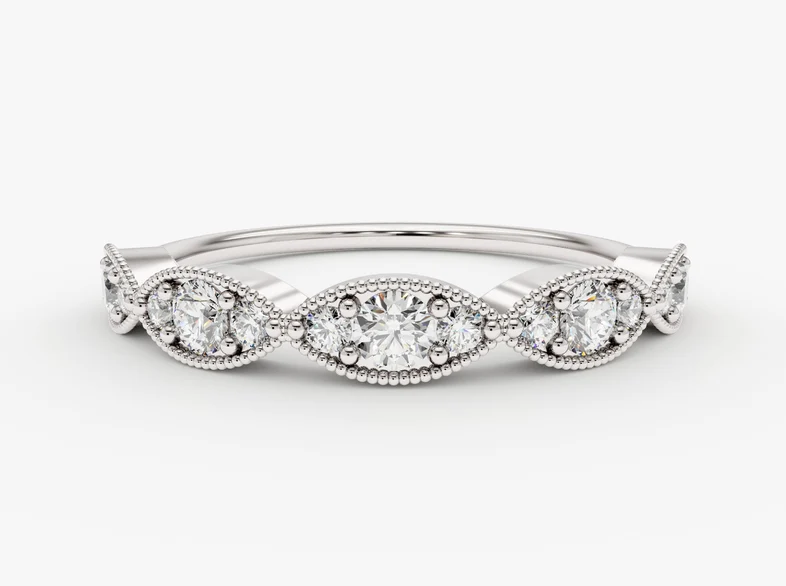 silver promise rings