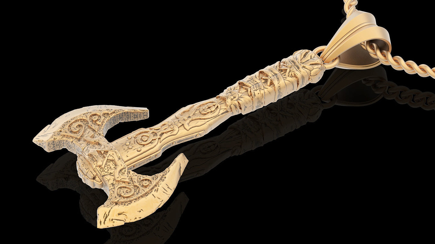 Battle Axe Necklace