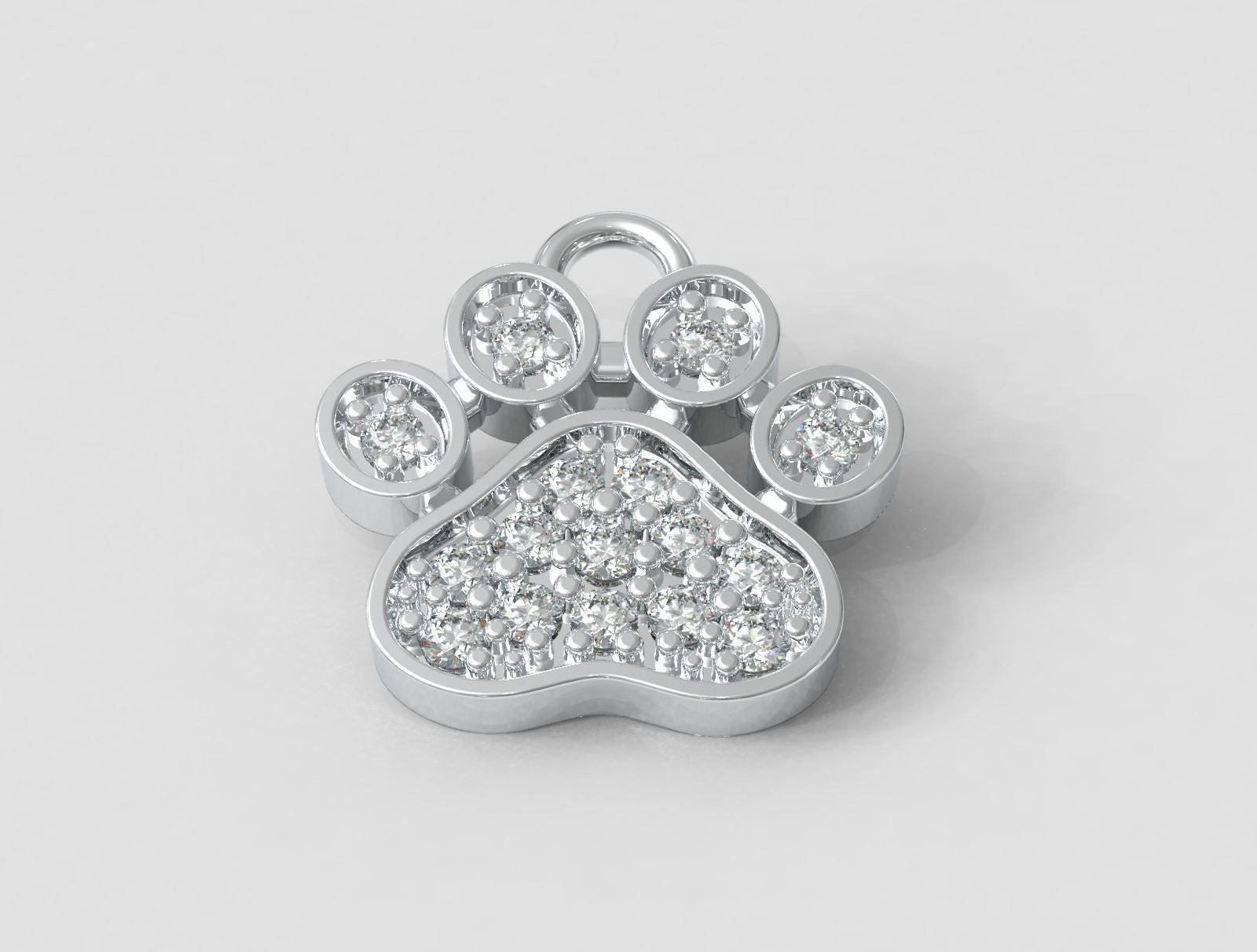 Paw Necklace for Her