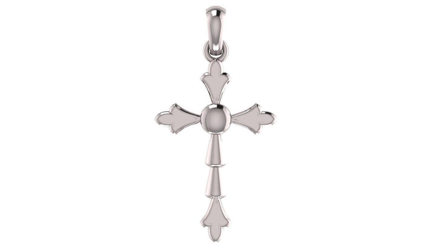 Silver Cross Necklace
