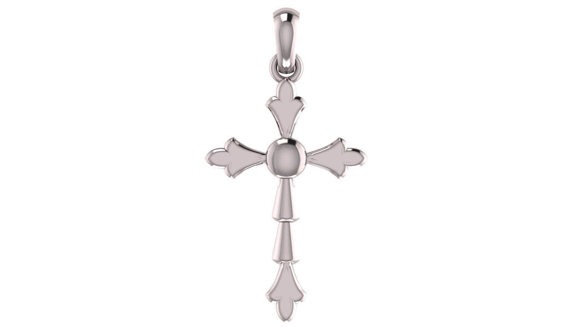 Silver Cross Necklace