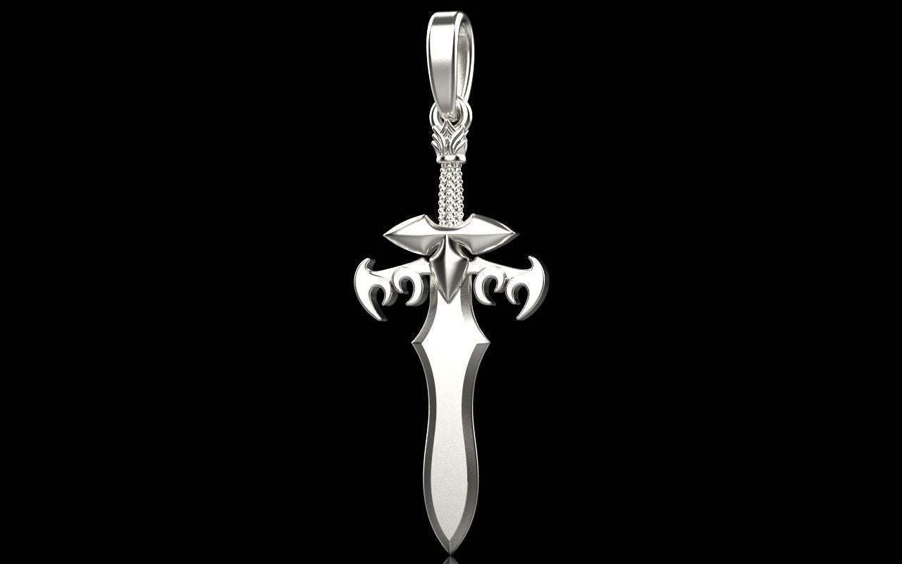 Silver Sword Pendant
