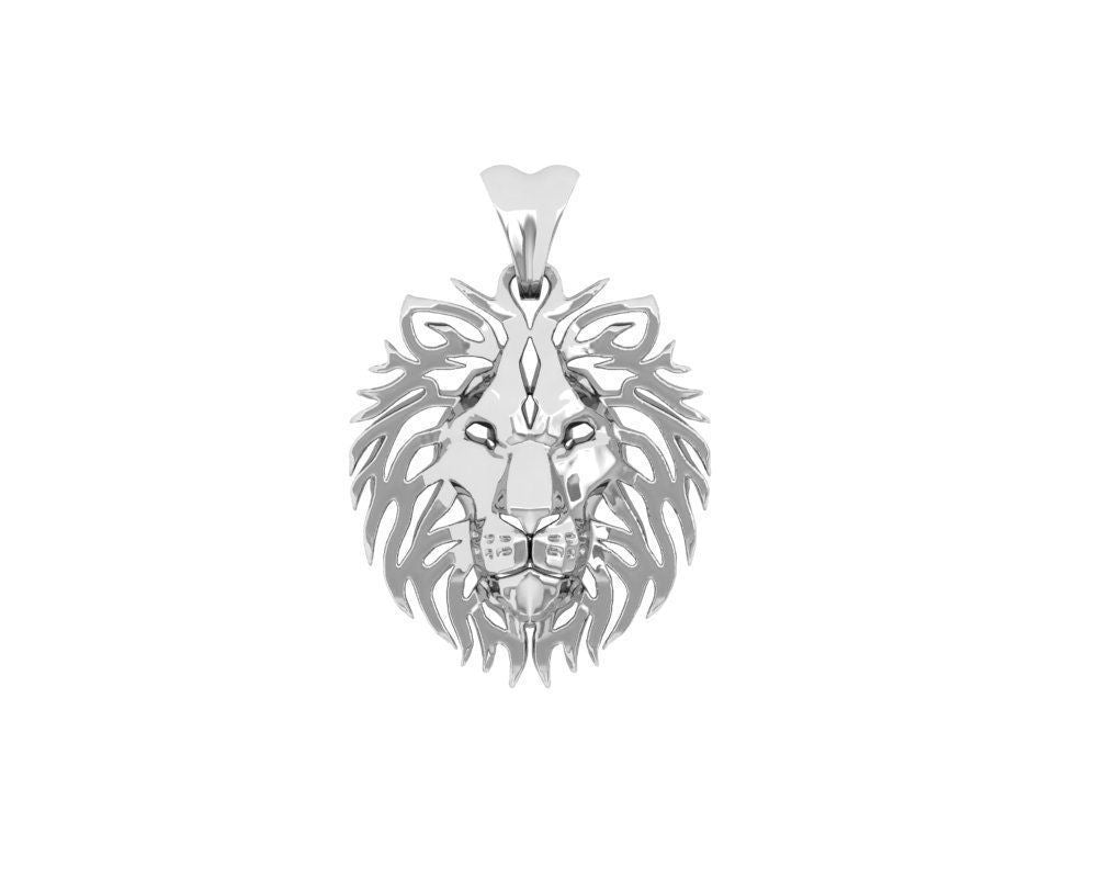 Lion Head Necklace