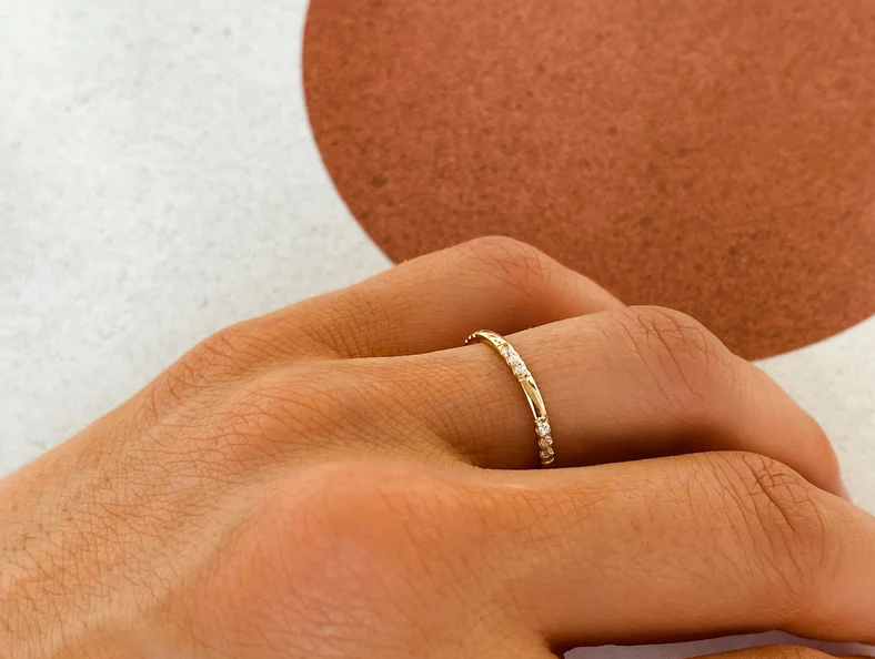 gold wedding rings