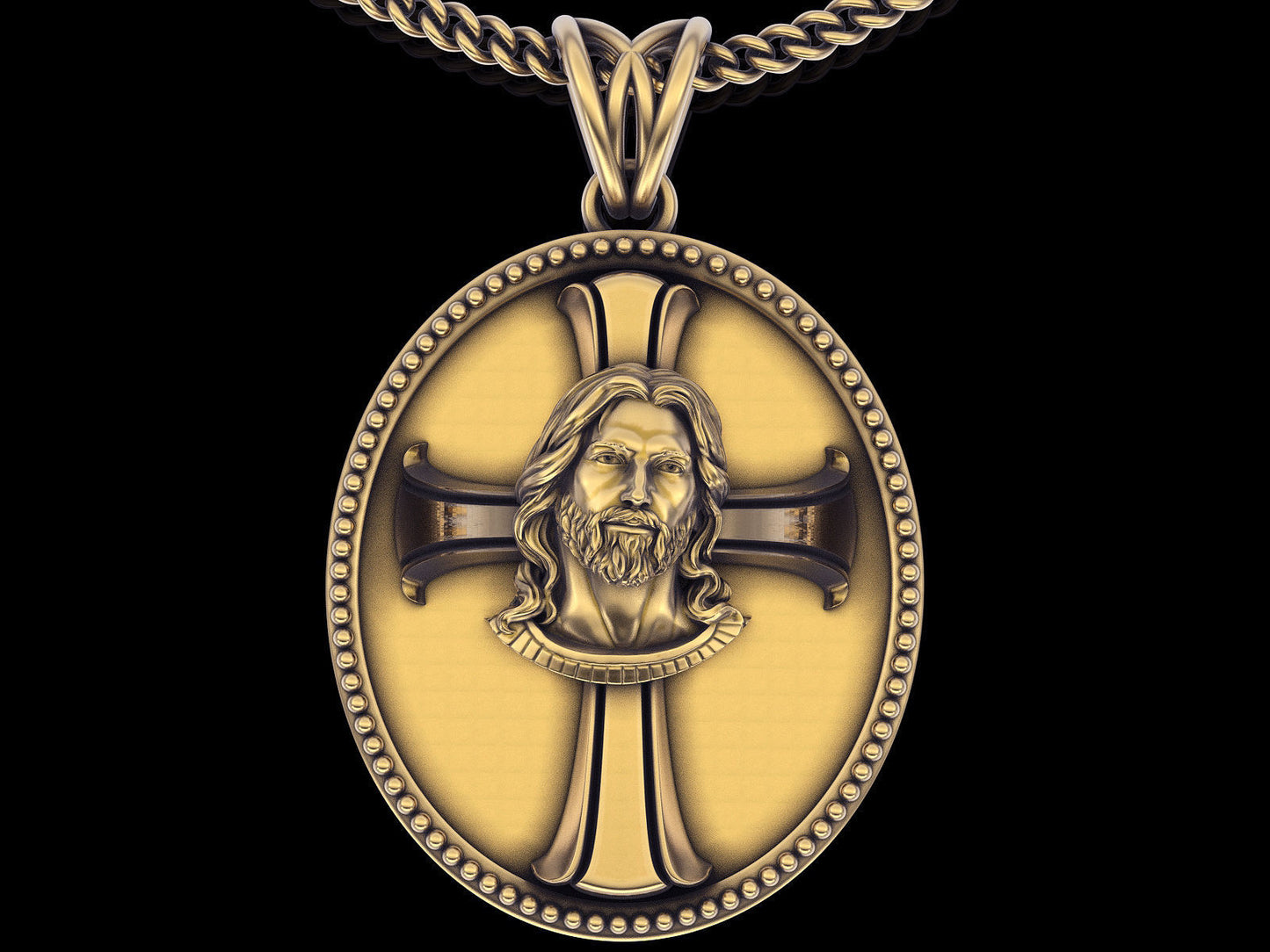 14k gold pendant