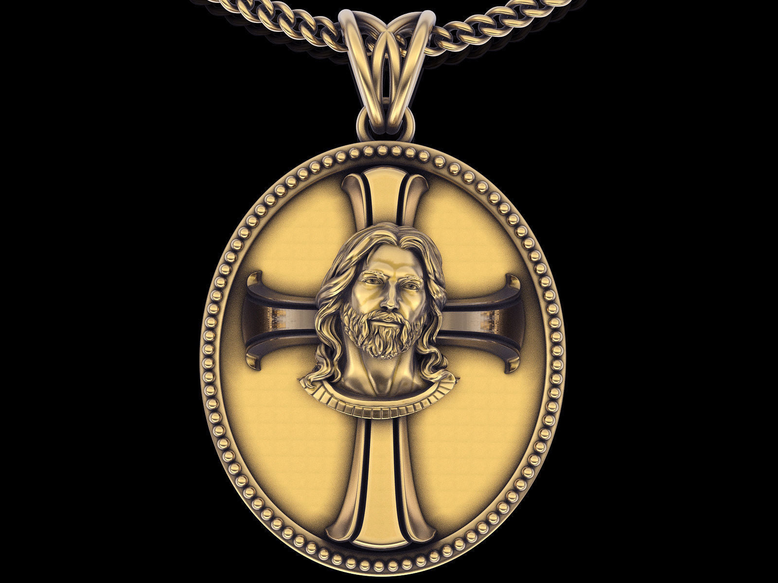 14k gold pendant