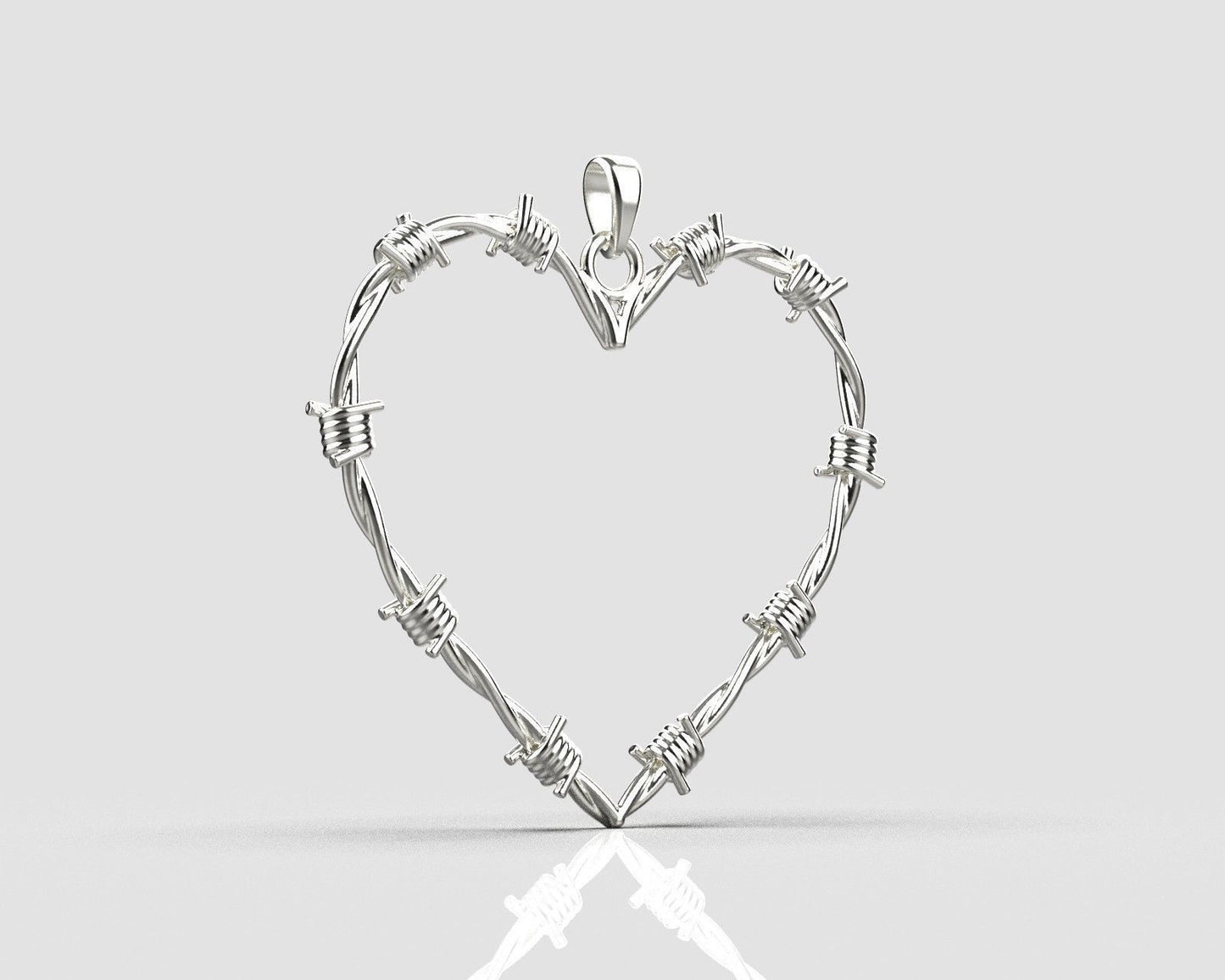 Silver Heart Necklace
