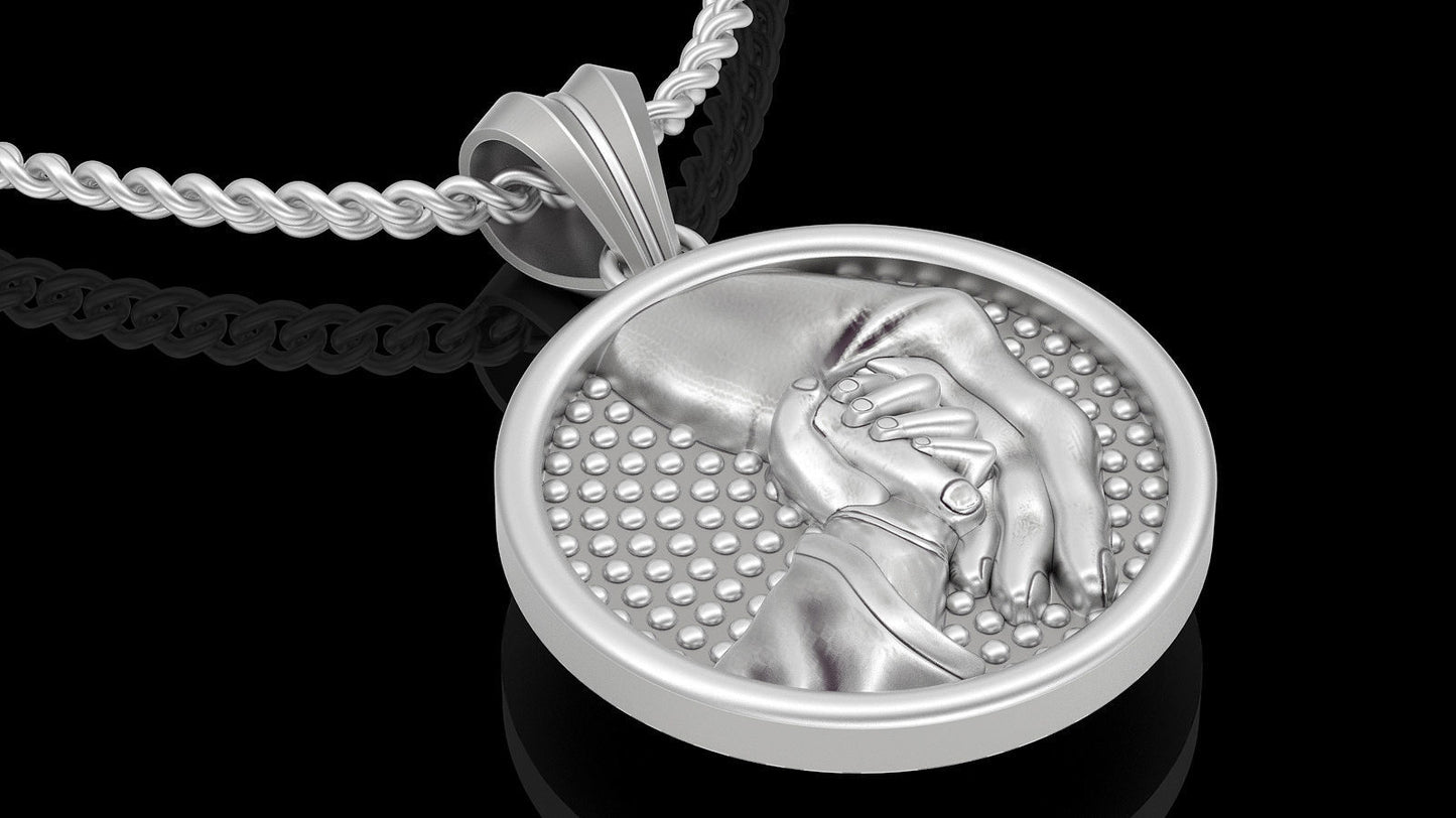 Silver Religious Pendant