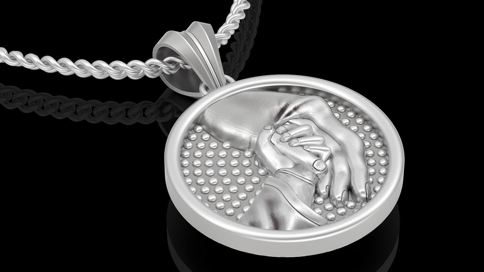 Silver Religious Pendant