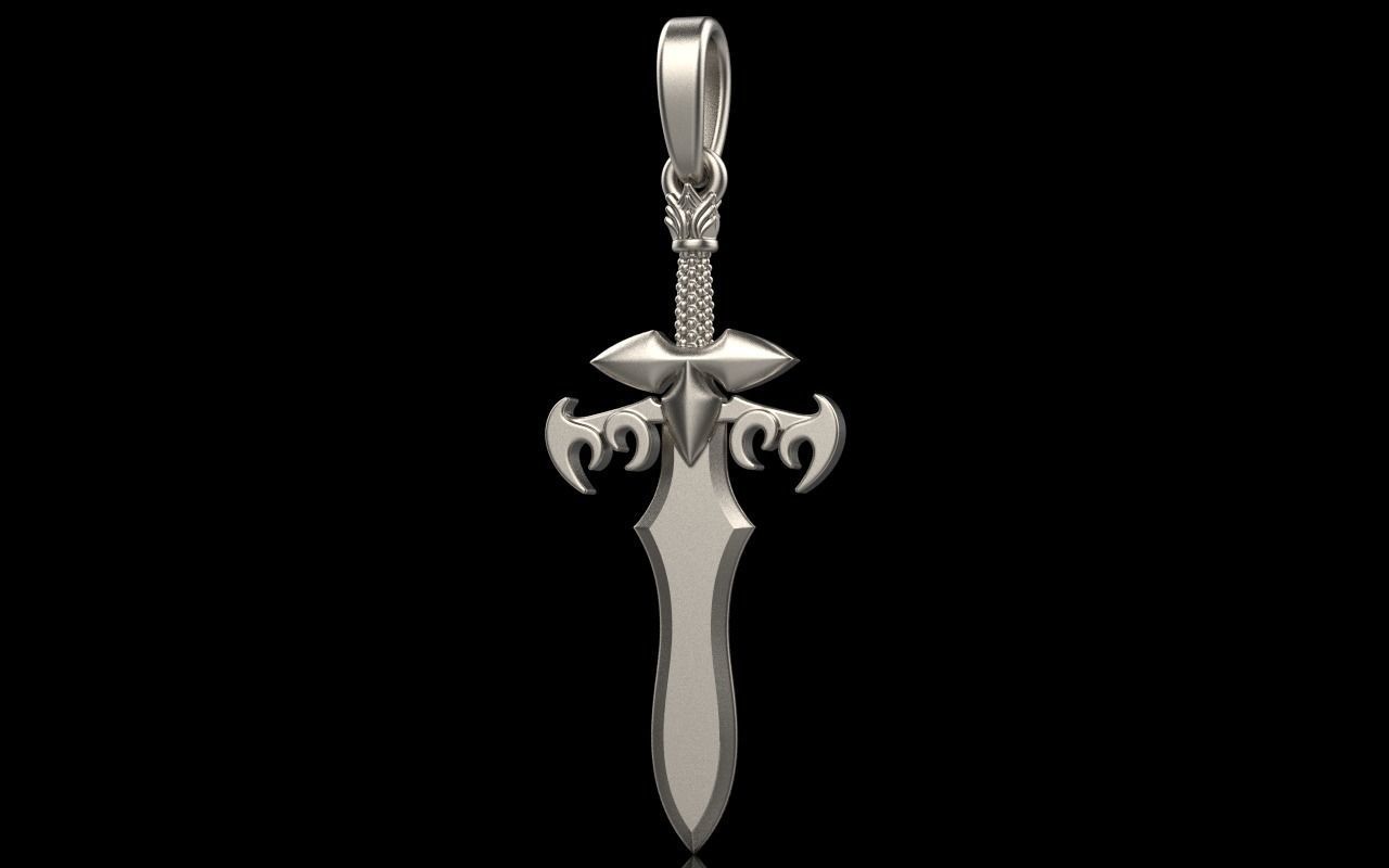 Unisex Sword Pendant