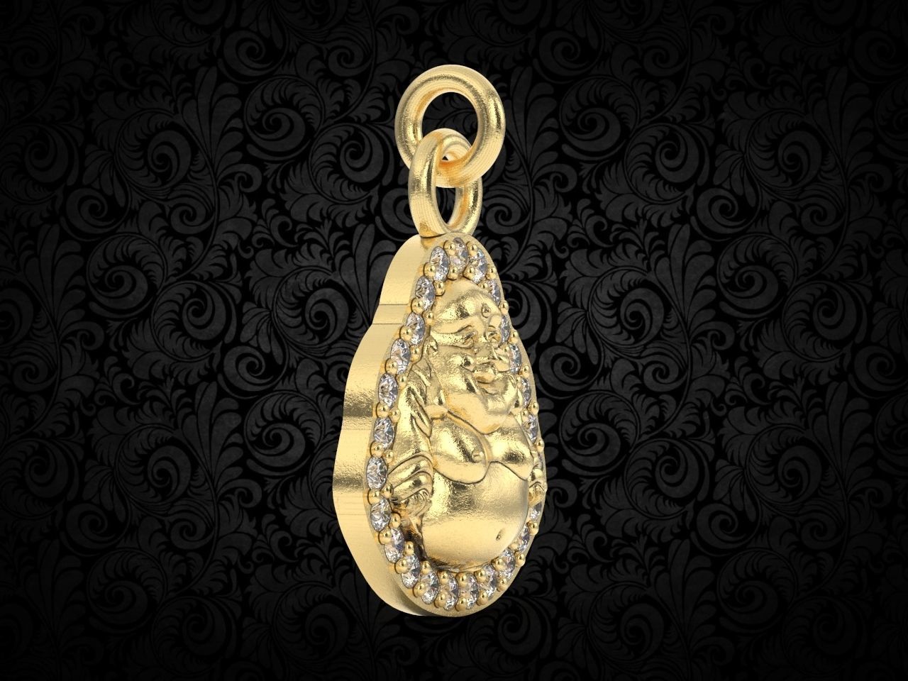 Buddha Charm Pendant