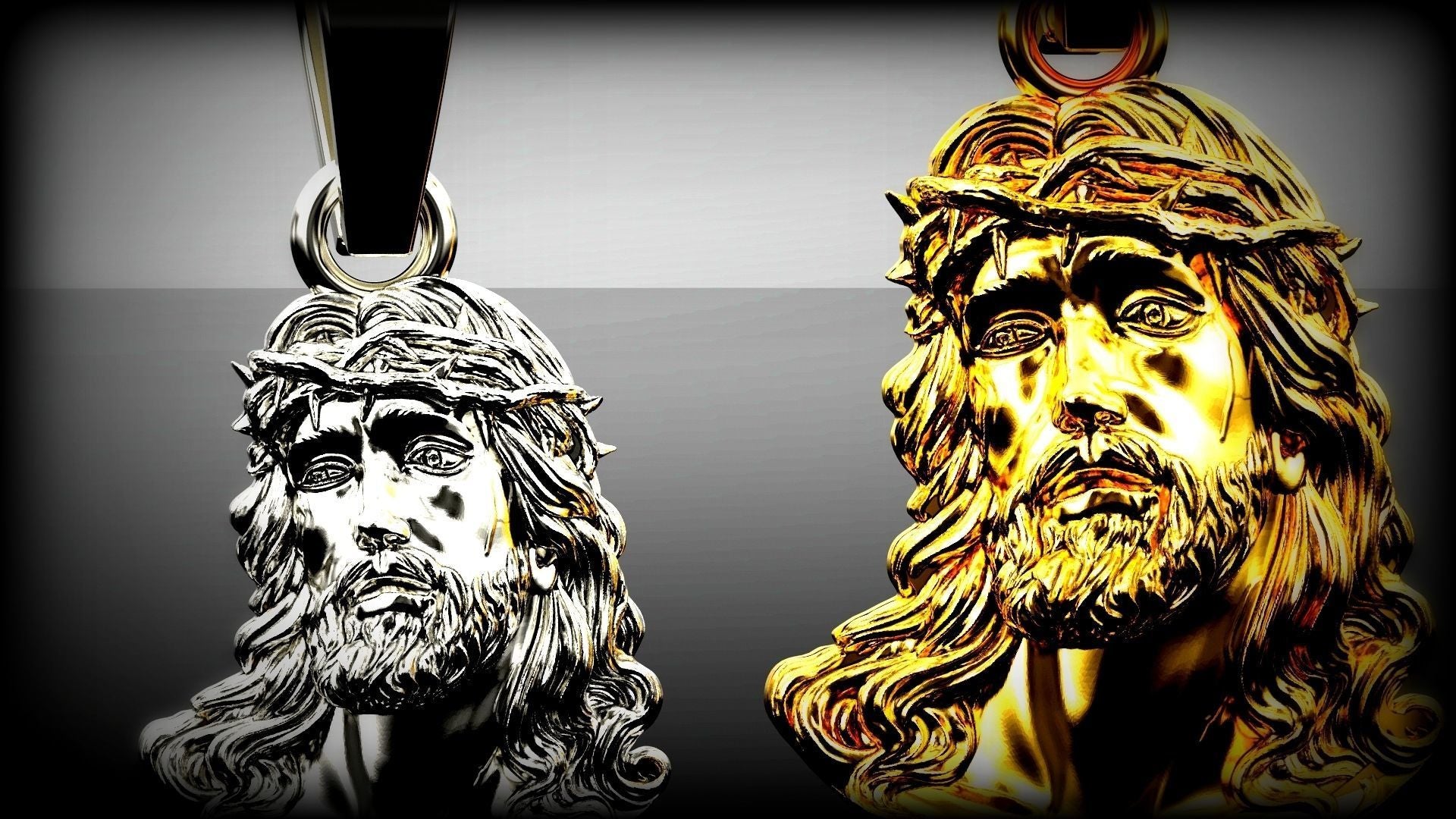 Unisex Jesus Pendant