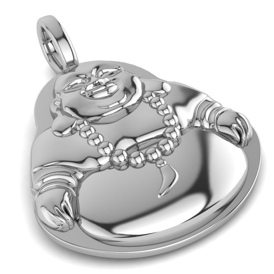 Silver pendant necklace