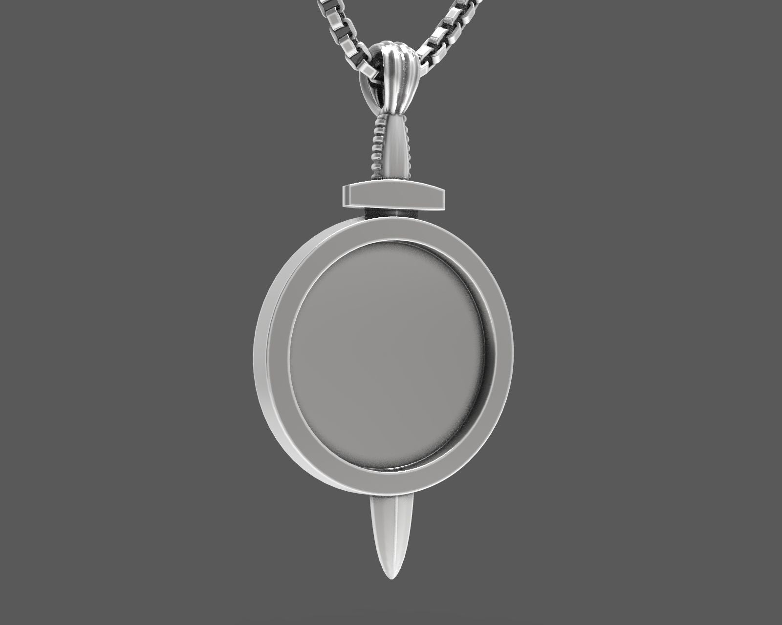 Silver Necklace Pendant