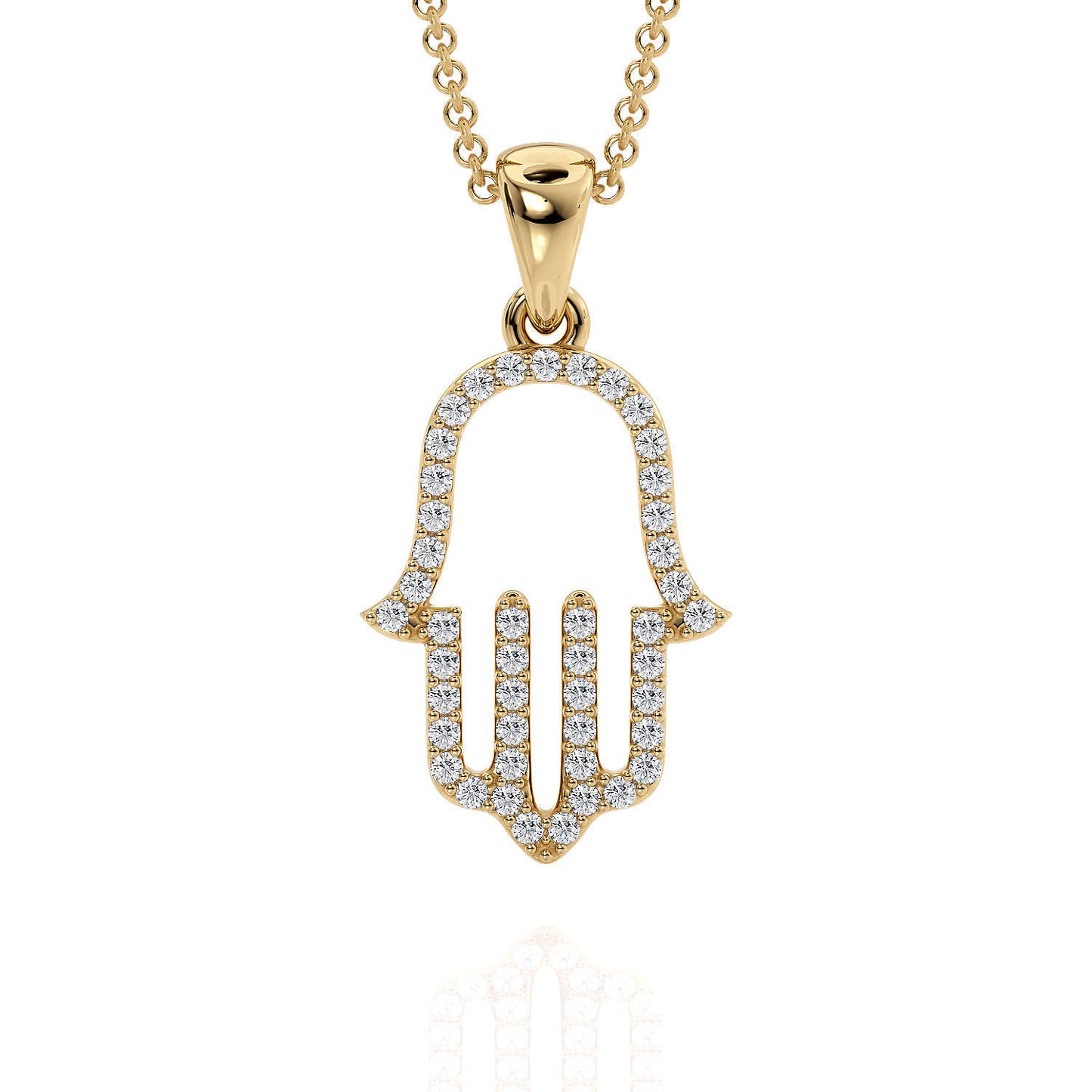 Hamsa Hand Pendant
