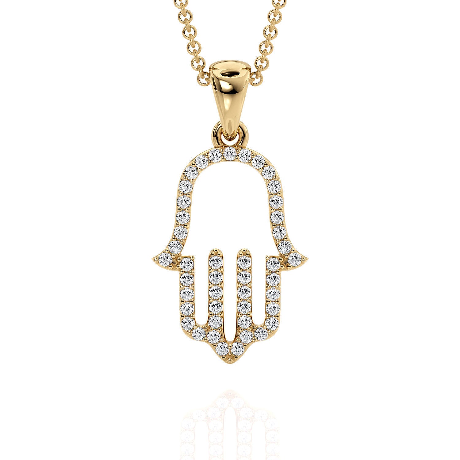 Hamsa Hand Pendant