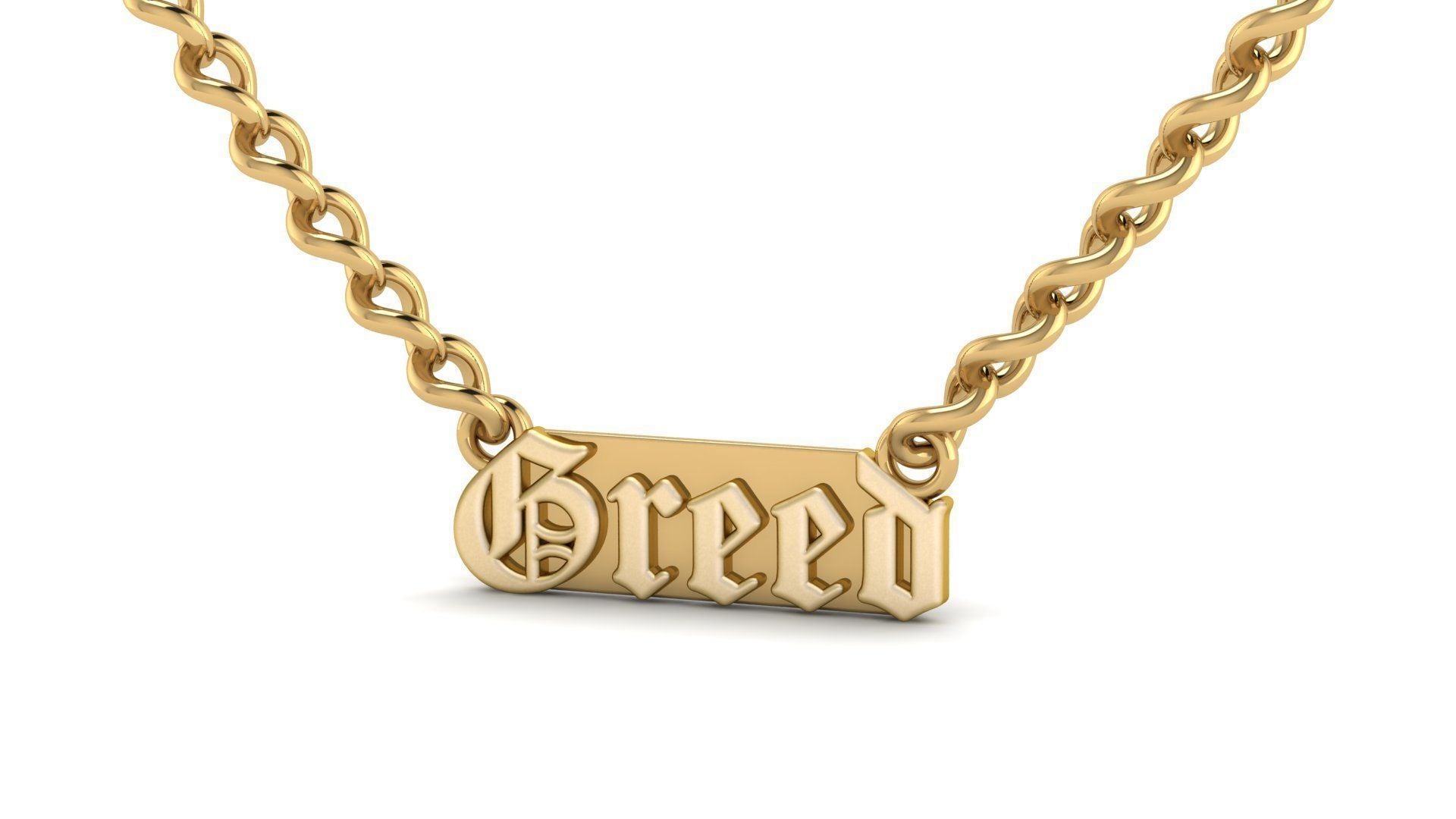 gold pendant necklace