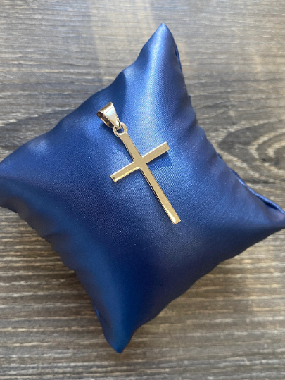 gold cross pendant