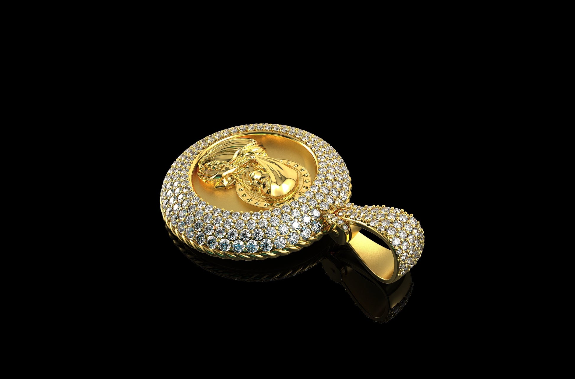 Pendant with Diamonds