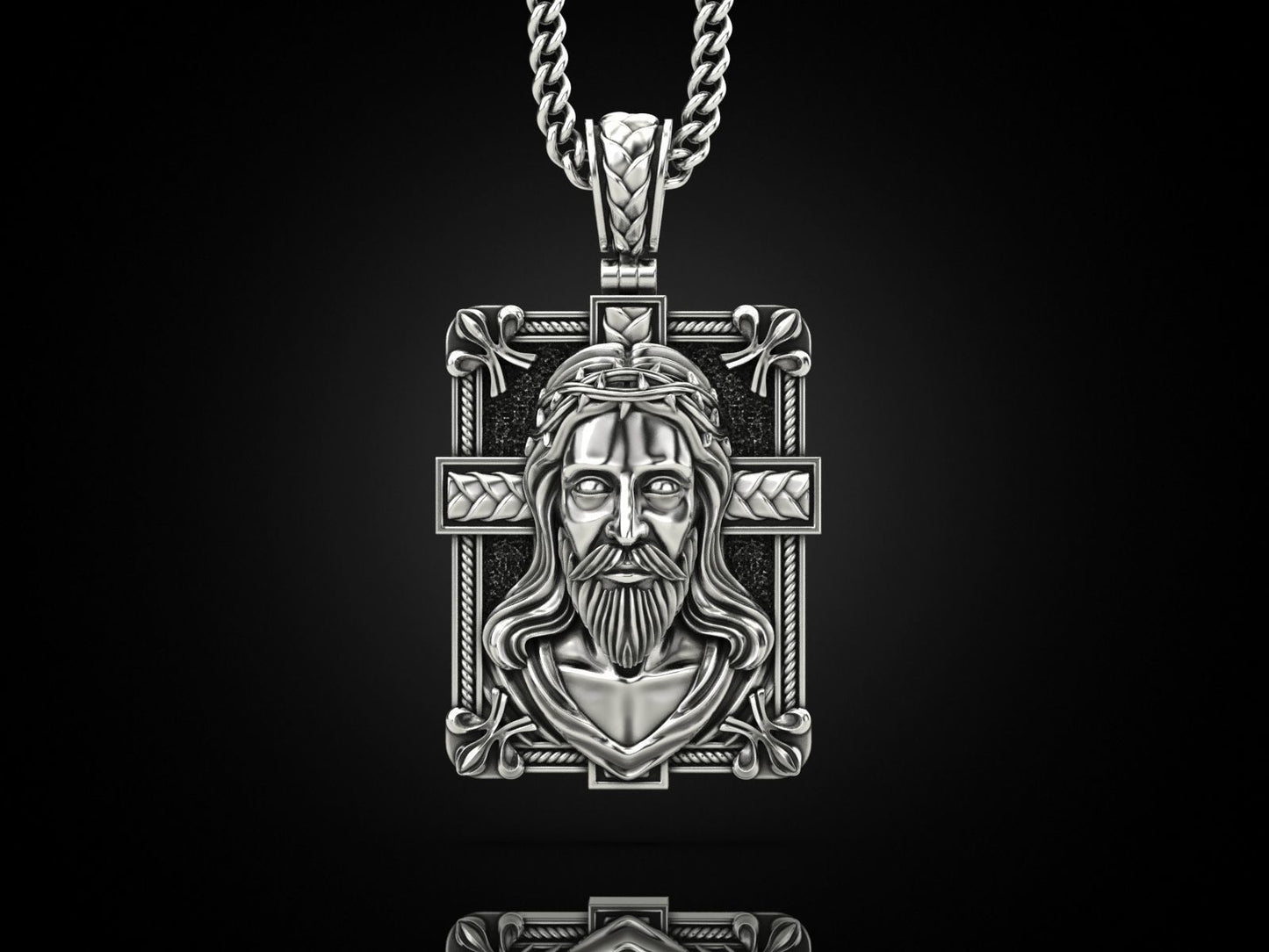 Unique Jesus Pendant