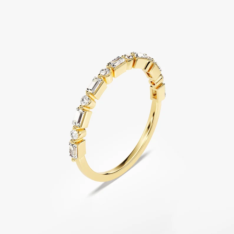 gold promise rings