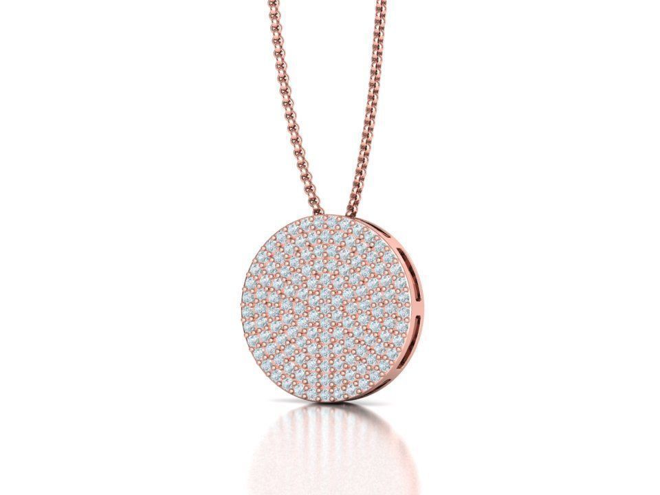 Round Plate Necklace