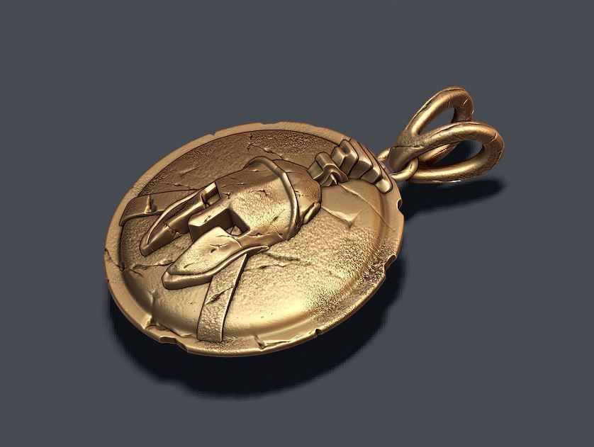 gold pendant