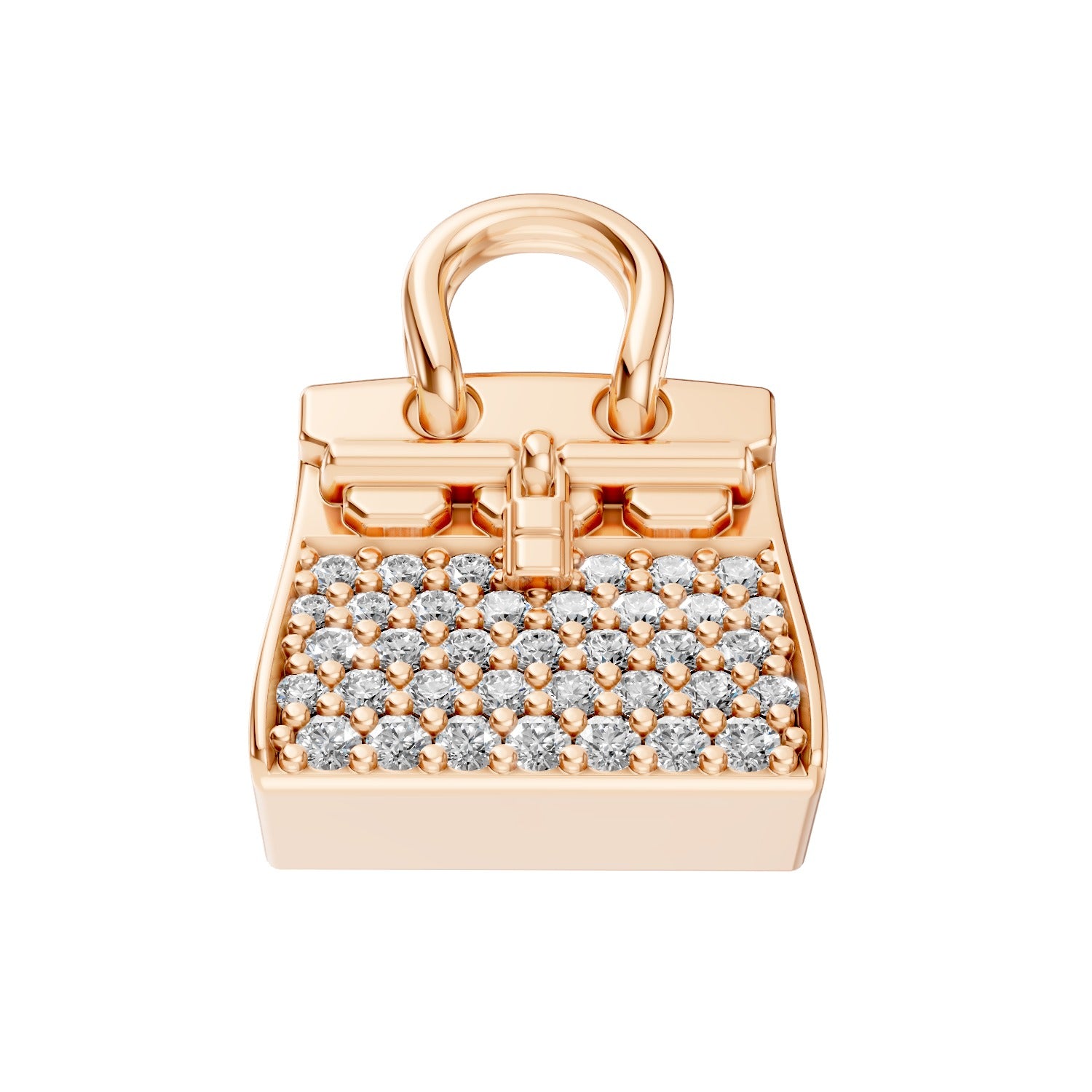 Diamond Purse Pendant