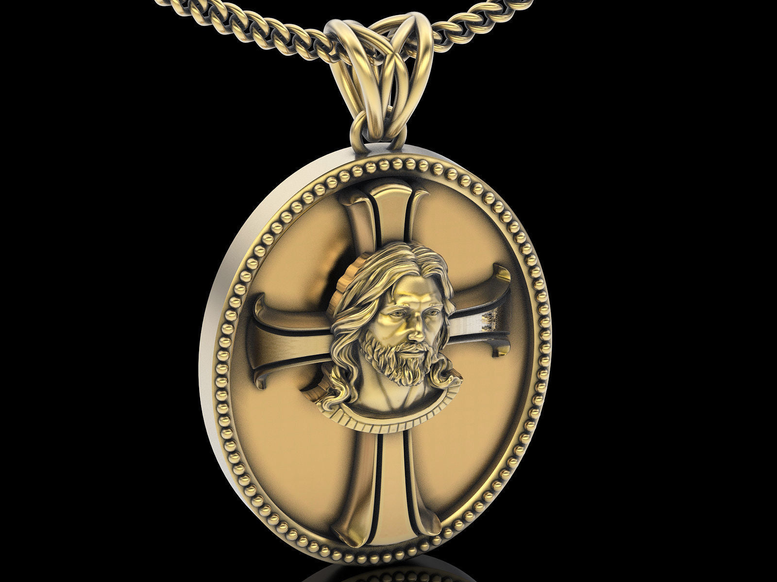 gold pendant necklace