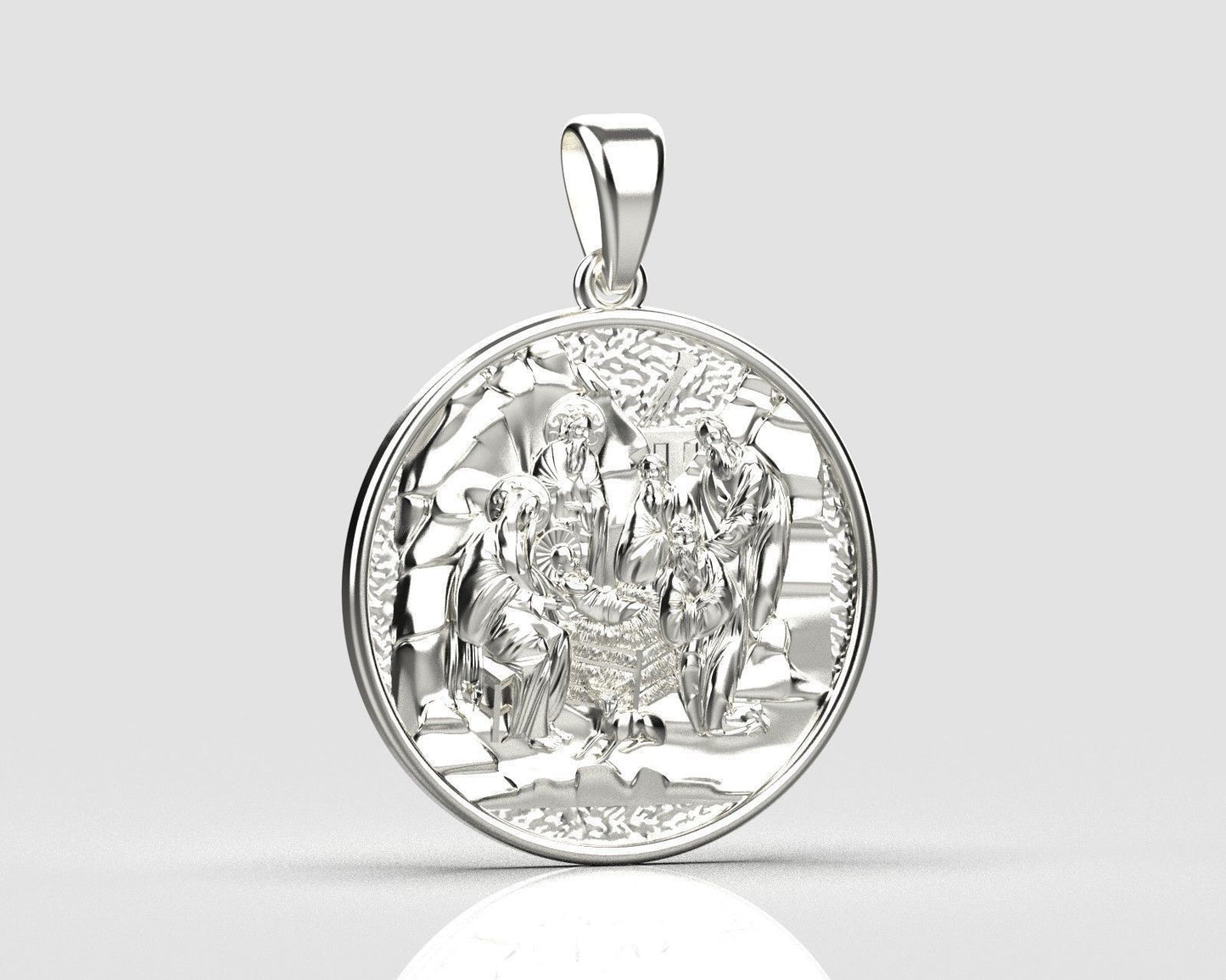 silver pendant