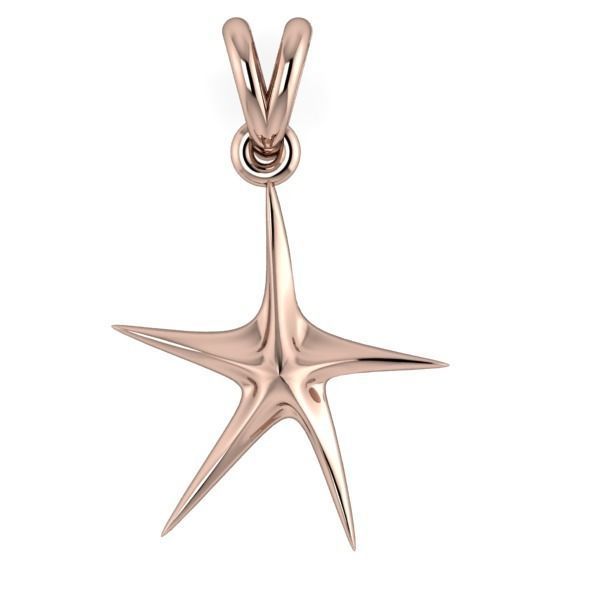 Rose Gold Pendant For Her