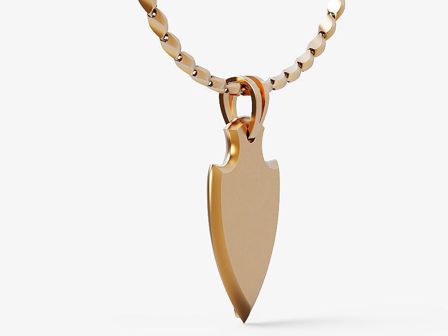 Gents Gold Pendant