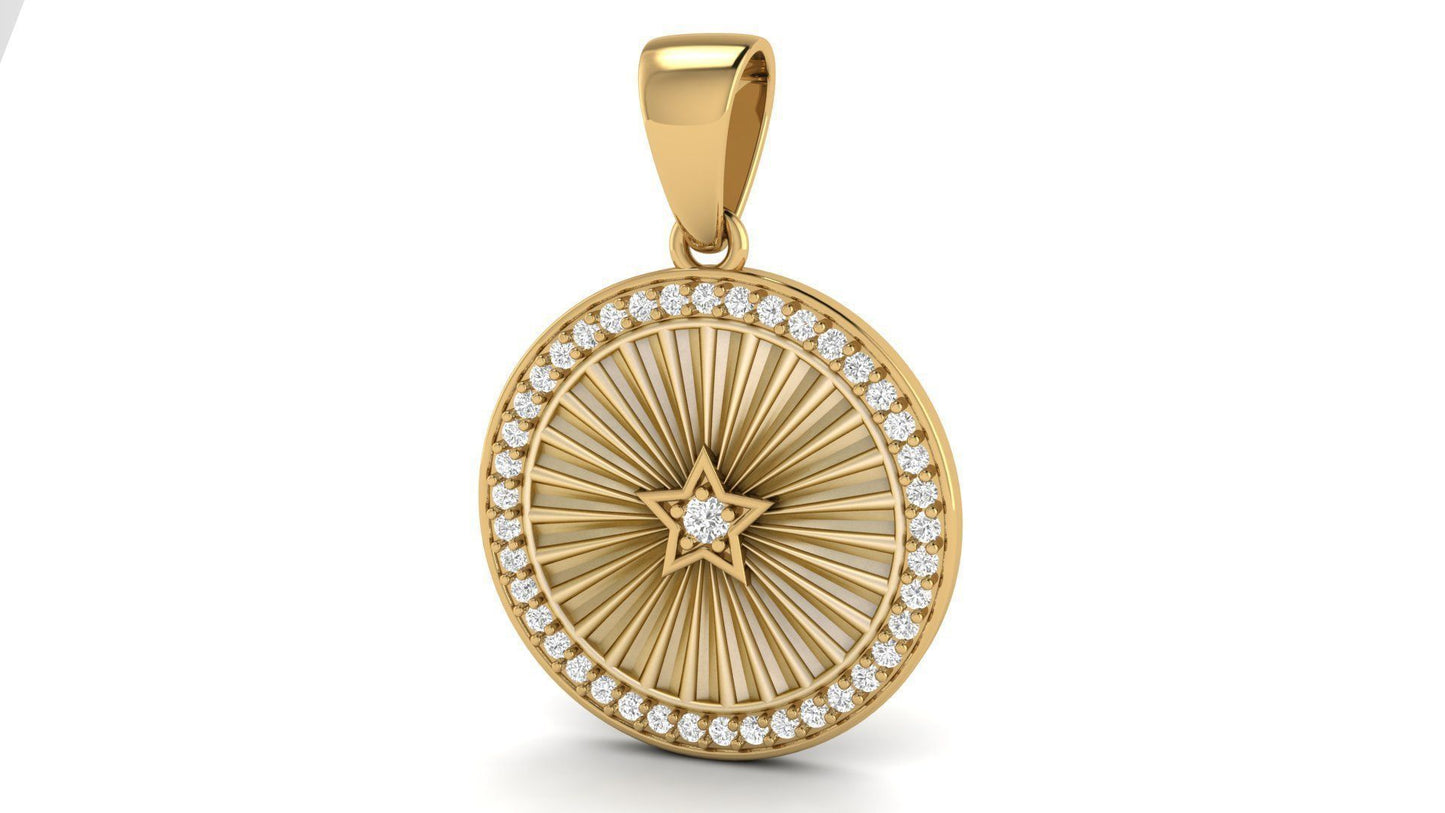 gold pendant necklace