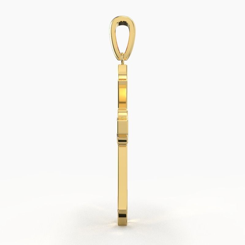 14k gold pendant