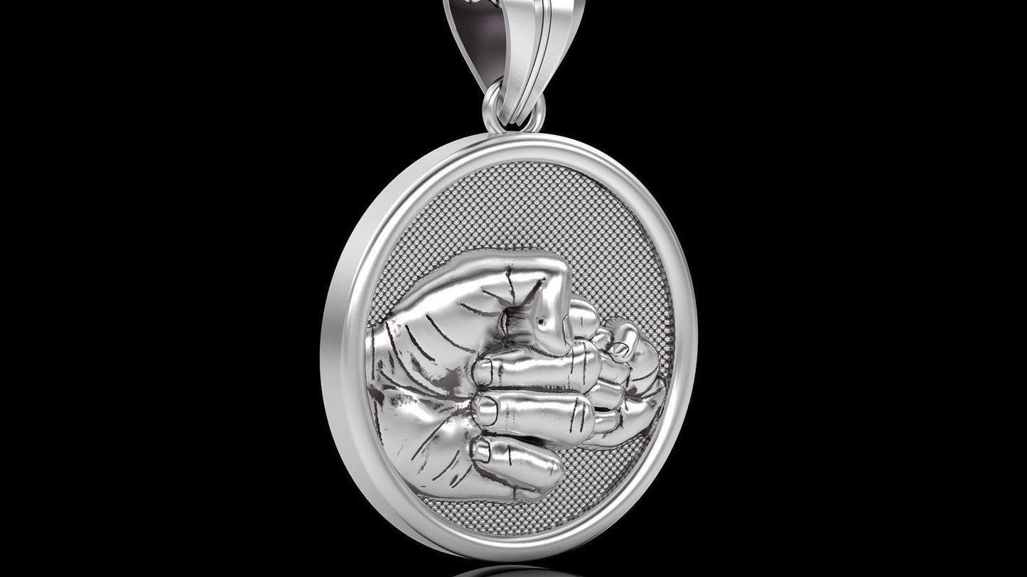 silver pendant