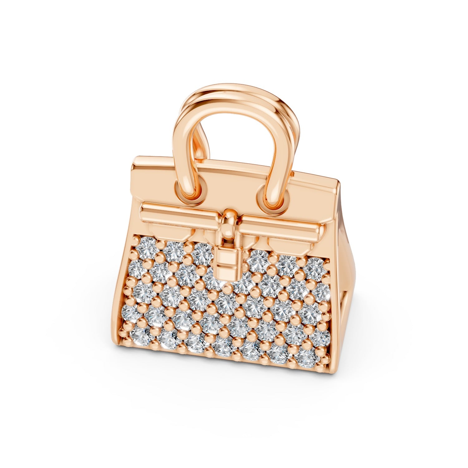 Diamond Purse Pendant