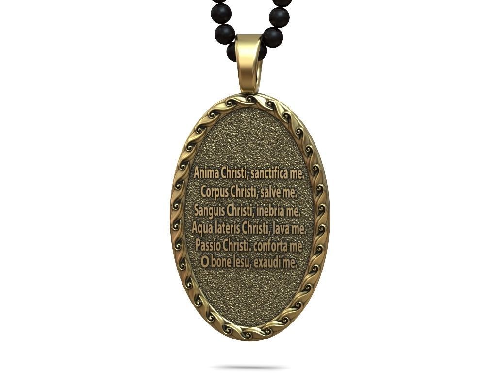 Jesus Christ Gold Pendant