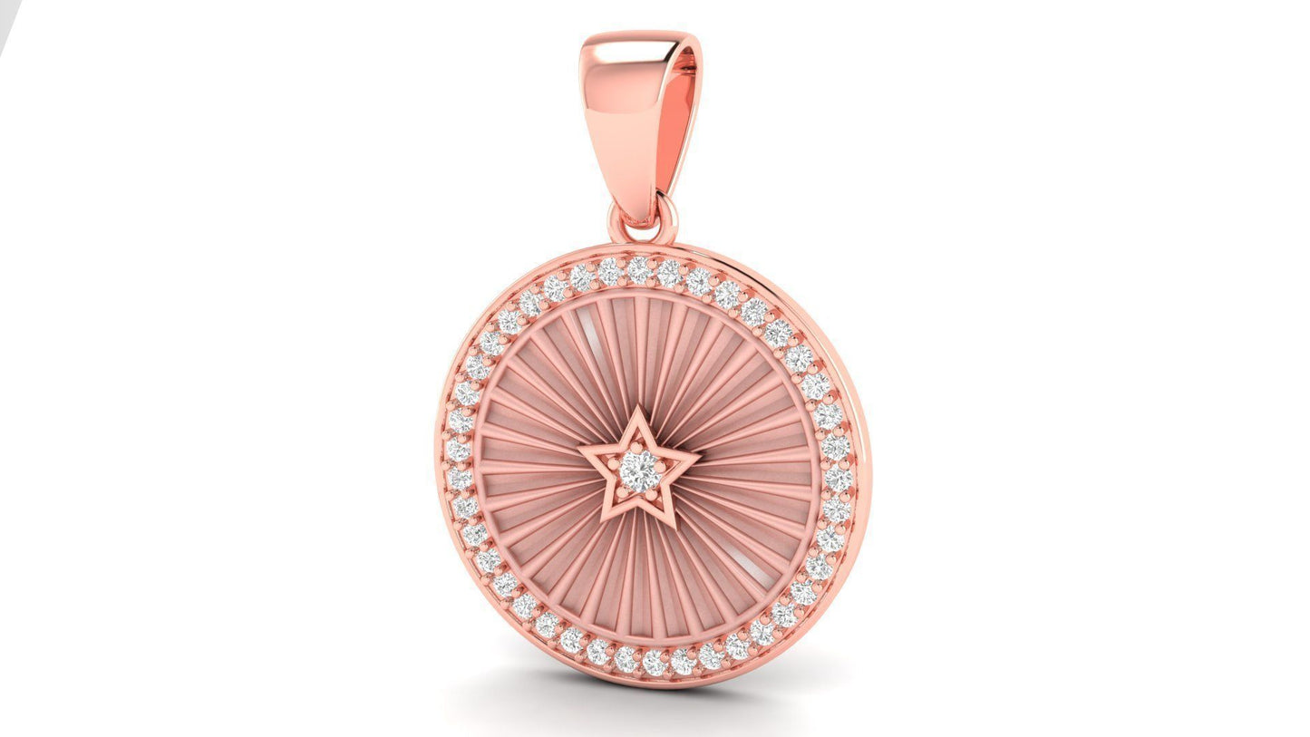 rose gold necklace